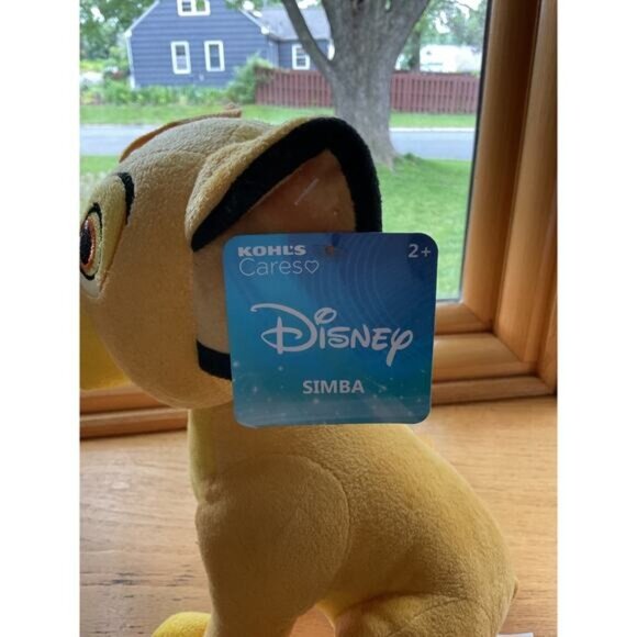 Disney Kohls Cares Lion King Simba Plush Toy & Story Book Set - Picture 2 of 9